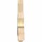 Ekena Millwork Alberta Rough Sawn Timber Gable Bracket, Douglas Fir, 60"W x 27"H x 4"D x 6"F, 11/12 Pitch GBW060X27X0406ALB00RDF - alternate 2